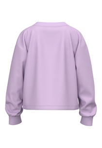 NAME IT Kort Sweat Shirt Vanita Orchid Bloom